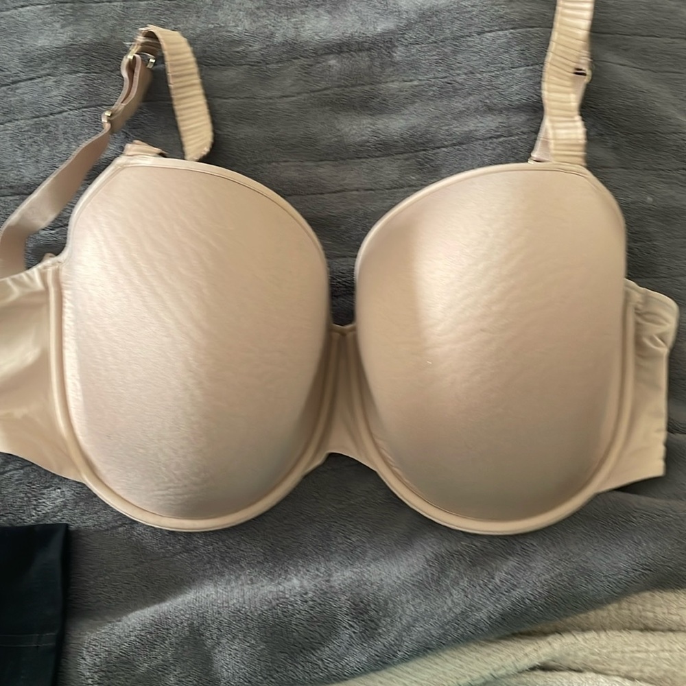 Third Love Classic 24/7 T-shirt bra. Underwire. Nude. 38F